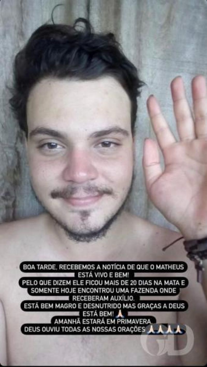 Ex-morador de Rolim de Moura é encontrado vivo 24 dias após queda de avião Ex-morador de Rolim de Moura é encontrado vivo 24 dias após queda de avião