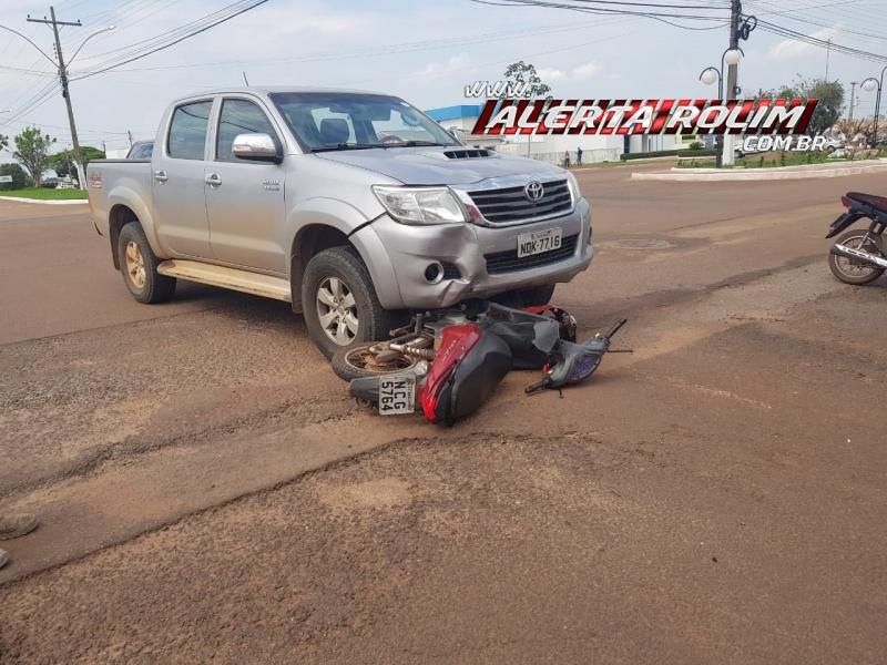 Mais um acidente de trânsito com vítima é registrado nesta terça-feira, em Rolim de Moura Mais um acidente de trânsito com vítima é registrado nesta terça-feira, em Rolim de Moura