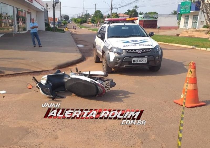 Mulher sofre traumatismo craniano após ser atingida por carro nesta manhã de domingo, em Rolim de Moura Mulher sofre traumatismo craniano após ser atingida por carro nesta manhã de domingo, em Rolim de Moura