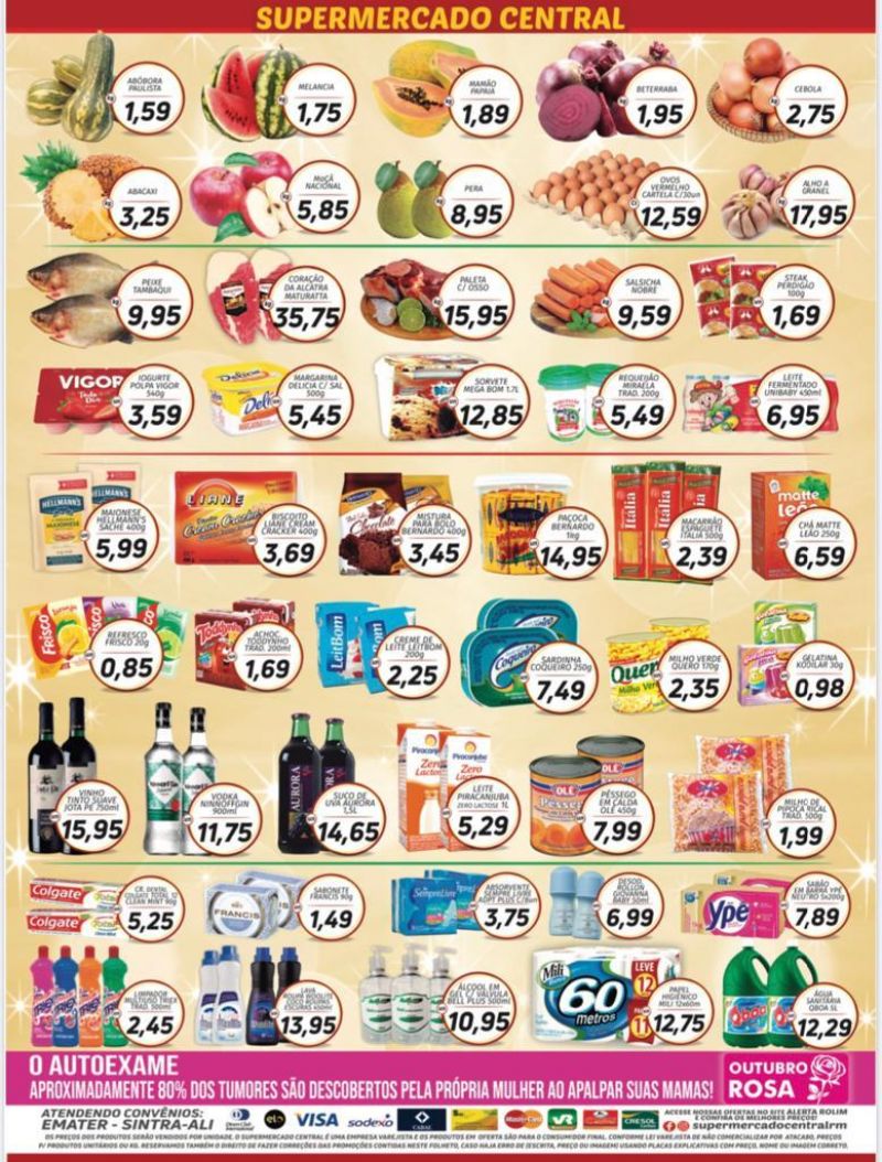 Promoção Supermercado Central, em Rolim de Moura Promoção Supermercado Central, em Rolim de Moura