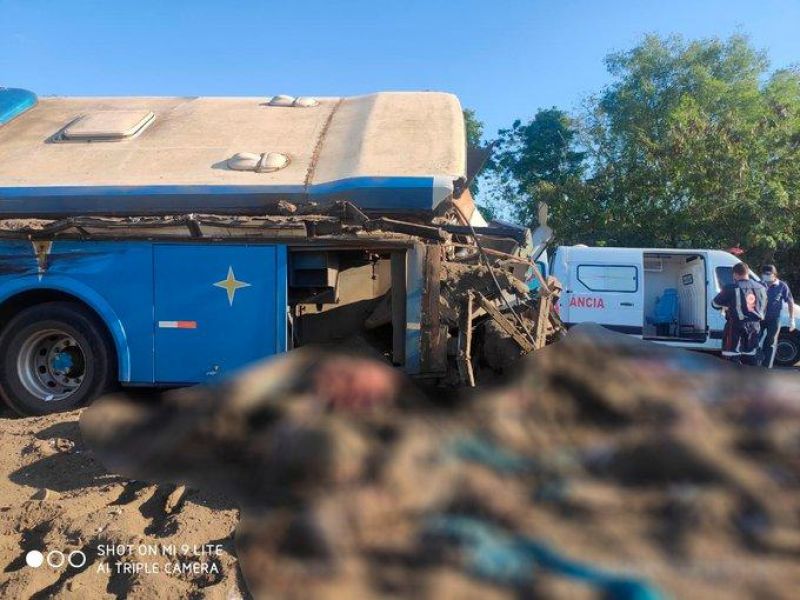 Colisão frontal entre ônibus e caminhão no interior de São Paulo deixa dezenas de mortos 
