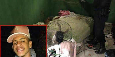 Homem é morto dentro de sua próprio residência e esposa é socorrida ao HM com vários cortes pelo corpo; Suspeito é preso pela PM Homem é morto dentro de sua próprio residência e esposa é socorrida ao HM com vários cortes pelo corpo; Suspeito é preso pela PM