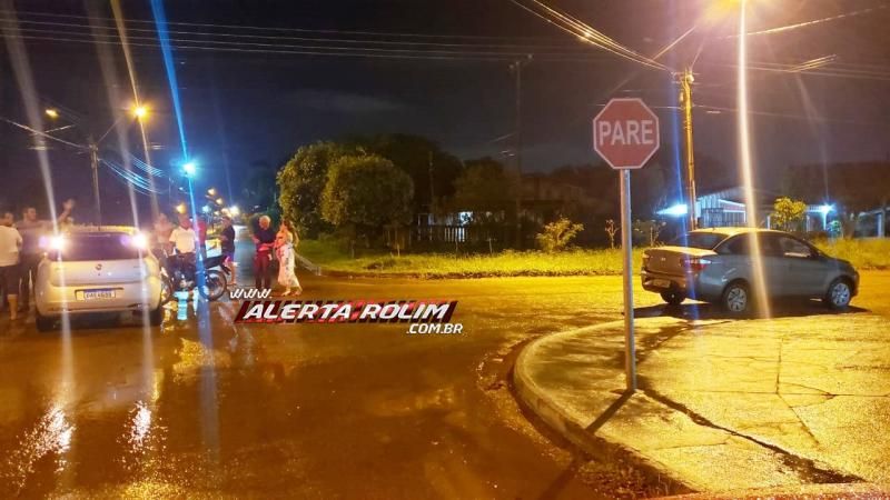 Motociclista embriagado e sem CNH colide em lateral de carro que avançou a via, em Rolim de Moura Motociclista embriagado e sem CNH colide em lateral de carro que avançou a via, em Rolim de Moura