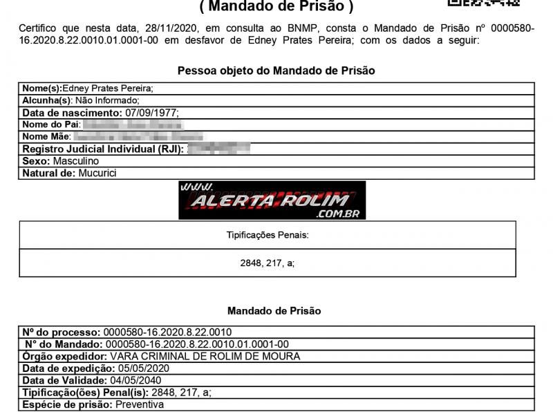 Polícia Civil de Rolim de Moura continua nas buscas para prender dois acusados de crime de estupro Polícia Civil de Rolim de Moura continua nas buscas para prender dois acusados de crime de estupro