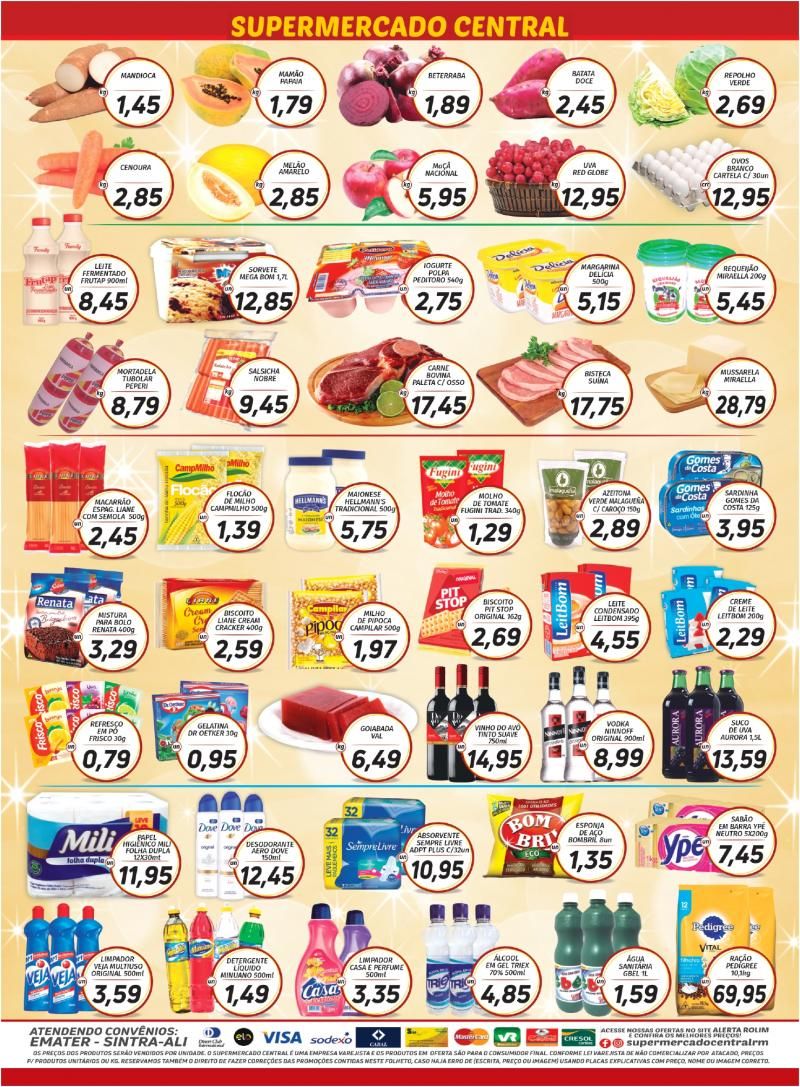 Promoção Supermercado Central, em Rolim de Moura Promoção Supermercado Central, em Rolim de Moura