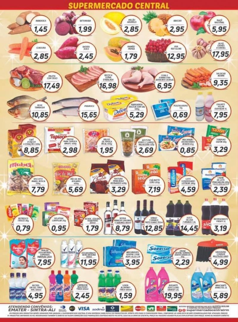 Promoção Supermercado Central, em Rolim de Moura Promoção Supermercado Central, em Rolim de Moura