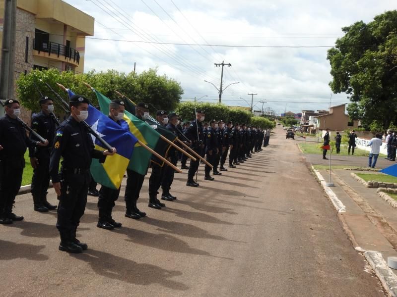 10º BPM de Rolim de Moura comemora 45 anos da criação da PMRO 10º BPM de Rolim de Moura comemora 45 anos da criação da PMRO