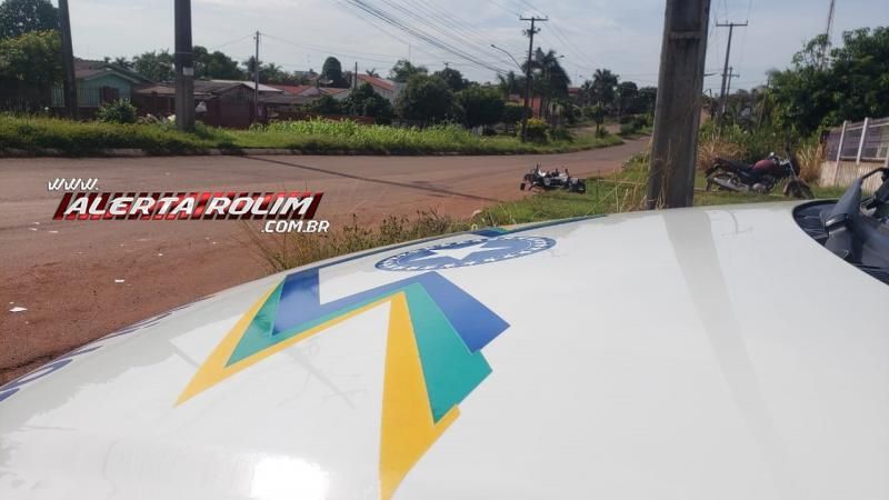 Colisão entre motos no Bairro Planalto resulta em duas vítimas, em Rolim de Moura Colisão entre motos no Bairro Planalto resulta em duas vítimas, em Rolim de Moura