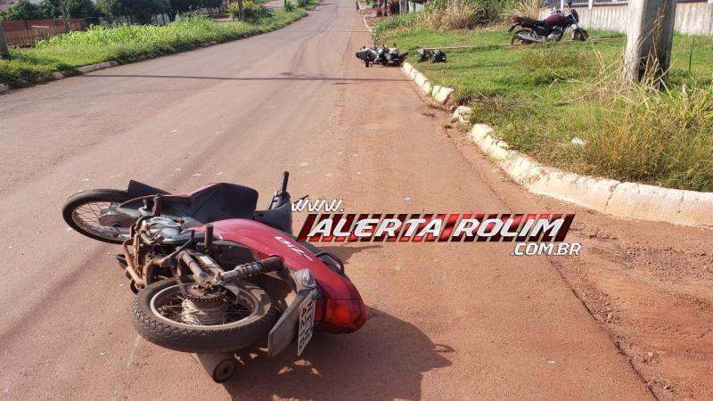 Colisão entre motos no Bairro Planalto resulta em duas vítimas, em Rolim de Moura Colisão entre motos no Bairro Planalto resulta em duas vítimas, em Rolim de Moura