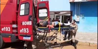 Comerciante é baleado dentro de açougue, em Vilhena Comerciante é baleado dentro de açougue, em Vilhena