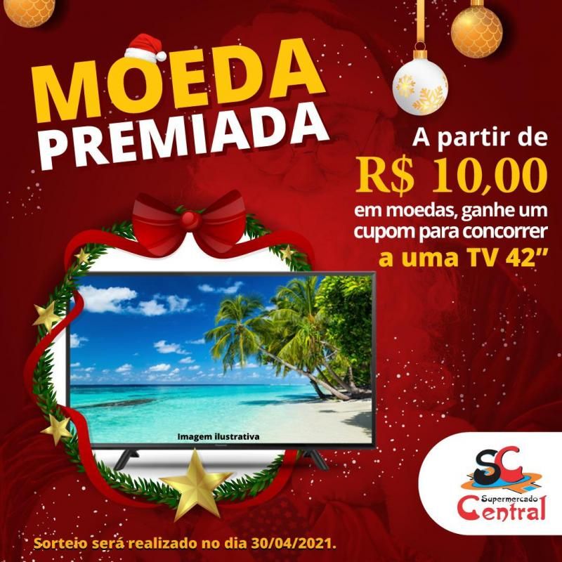 Faça suas compras no Supermercado Central até dia 31/12 e concorra a três mil reais em dinheiro, em Rolim de Moura Faça suas compras no Supermercado Central até dia 31/12 e concorra a três mil reais em dinheiro, em Rolim de Moura