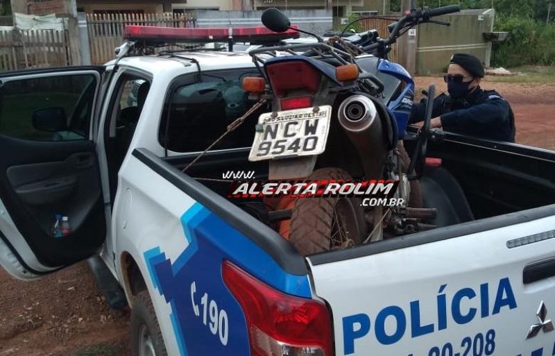 Foragido da Justiça de Cacoal é preso pela Polícia Militar em Rolim de Moura com motocicleta furtada Foragido da Justiça de Cacoal é preso pela Polícia Militar em Rolim de Moura com motocicleta furtada