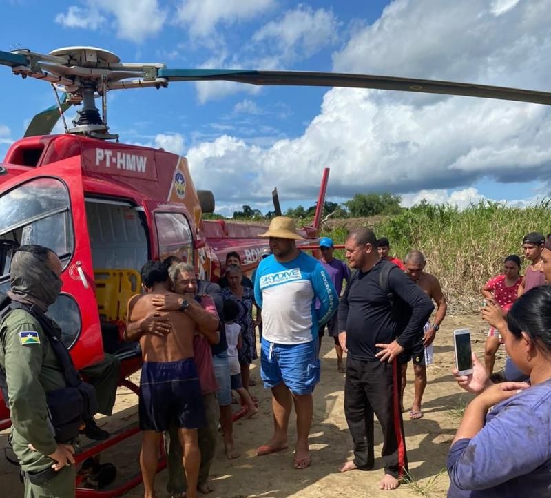 Idoso que estava desaparecido há 10 dias na mata é encontrado na margem de rio em Guajará-Mirim, RO Idoso que estava desaparecido há 10 dias na mata é encontrado na margem de rio em Guajará-Mirim, RO
