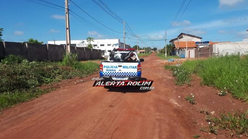 Motocicleta furtada durante a noite em Rolim de Moura é recuperada pela Polícia Militar Motocicleta furtada durante a noite em Rolim de Moura é recuperada pela Polícia Militar