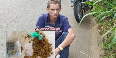 Após ser interceptado pela PM, homem é preso por tráfico de drogas na RO-010 em Migrantinópolis Após ser interceptado pela PM, homem é preso por tráfico de drogas na RO-010 em Migrantinópolis