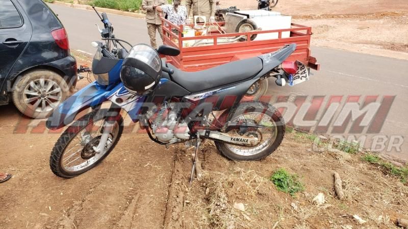 Colisão envolvendo carro e moto deixa um ferido nesta manhã de sábado, em Rolim de Moura Colisão envolvendo carro e moto deixa um ferido nesta manhã de sábado, em Rolim de Moura