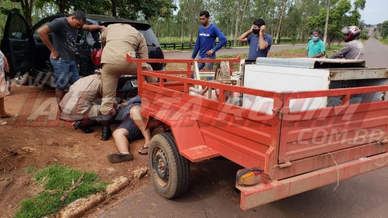 Colisão envolvendo carro e moto deixa um ferido nesta manhã de sábado, em Rolim de Moura Colisão envolvendo carro e moto deixa um ferido nesta manhã de sábado, em Rolim de Moura