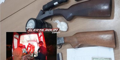 Atualizada - Homem alvejado a tiros não resistiu e foi a óbito no hospital; armas de fogo e drogas foram encontradas na casa da vítima  Atualizada - Homem alvejado a tiros não resistiu e foi a óbito no hospital; armas de fogo e drogas foram encontradas na casa da vítima