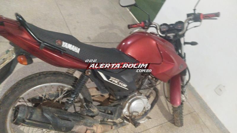 Polícia Militar em Nova Brasilândia recupera motocicleta furtada Polícia Militar em Nova Brasilândia recupera motocicleta furtada