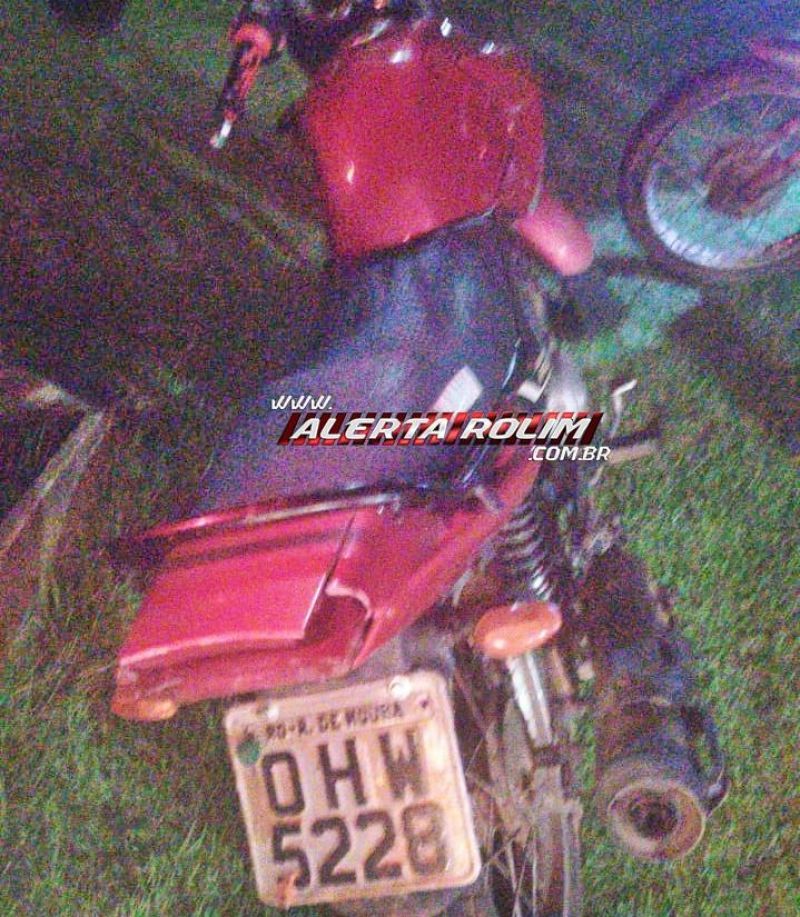 Polícia Militar em Nova Brasilândia recupera motocicleta furtada Polícia Militar em Nova Brasilândia recupera motocicleta furtada