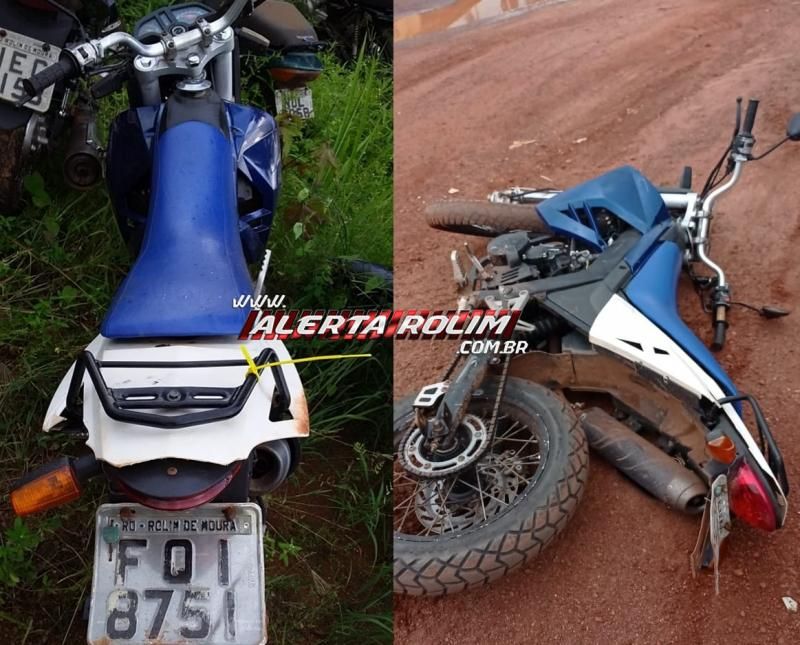 Vídeo - Dupla efetua roubo em comércio no Centro de Rolim de Moura; PM apreendeu no Cidade Alta a moto usada no crime Vídeo - Dupla efetua roubo em comércio no Centro de Rolim de Moura; PM apreendeu no Cidade Alta a moto usada no crime