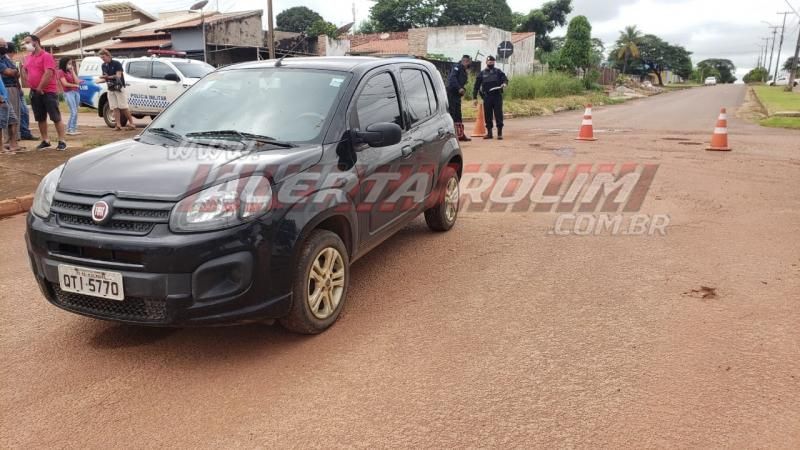 Colisão entre carro e moto deixa um ferido no Bairro Boa Esperança em Rolim de Moura Colisão entre carro e moto deixa um ferido no Bairro Boa Esperança em Rolim de Moura