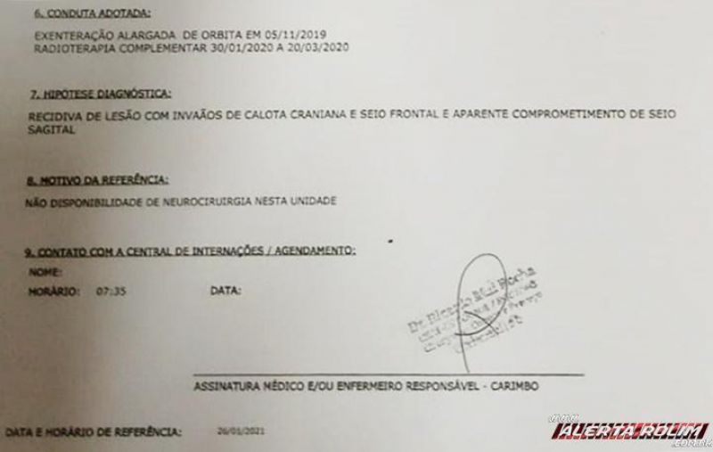 Moradora de Rolim de Moura precisa com urgência de ajuda para tratamento de câncer maligno – Vídeo Moradora de Rolim de Moura precisa com urgência de ajuda para tratamento de câncer maligno – Vídeo