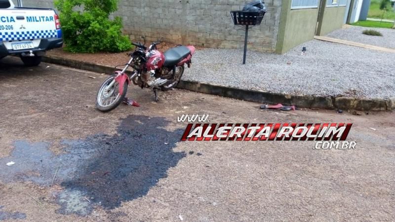 ATUALIZADA - Motociclista é socorrido em estado grave após colisão com caminhonete no Jequitibá em Rolim de Moura ATUALIZADA - Motociclista é socorrido em estado grave após colisão com caminhonete no Jequitibá em Rolim de Moura