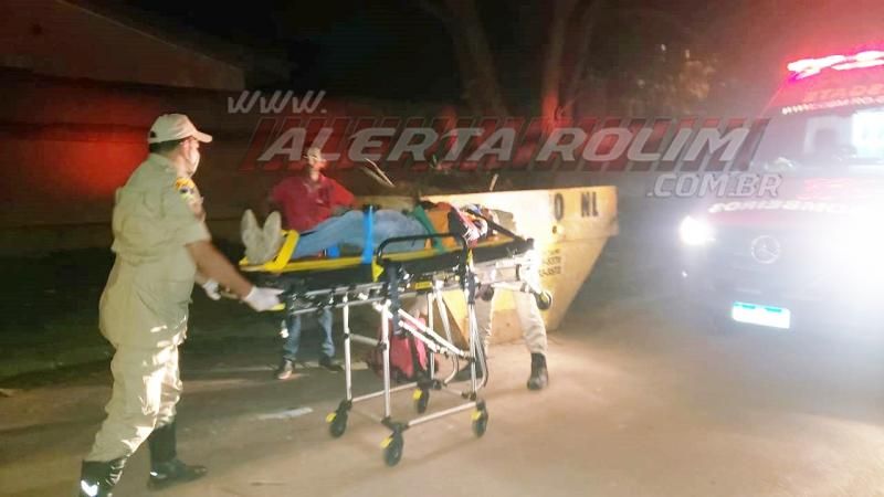 Motociclista fica ferido após se chocar contra caçamba de entulho em Rolim de Moura Motociclista fica ferido após se chocar contra caçamba de entulho em Rolim de Moura