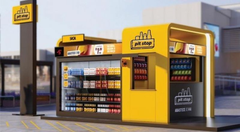 PIT STOP Ambev chega a Rolim de Moura trazendo inovação e praticidade na compra de bebidas geladas PIT STOP Ambev chega a Rolim de Moura trazendo inovação e praticidade na compra de bebidas geladas