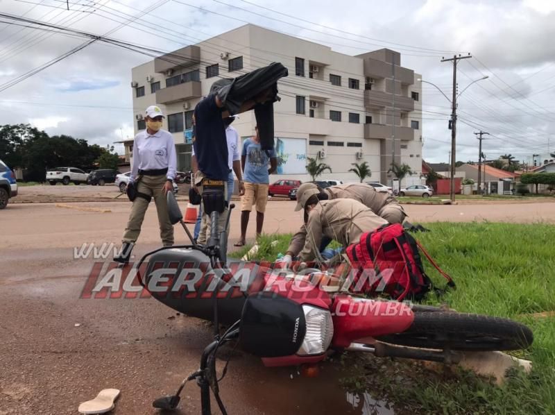 Acidente de trânsito foi registrado nesta manhã de segunda-feira em Rolim de Moura Acidente de trânsito foi registrado nesta manhã de segunda-feira em Rolim de Moura