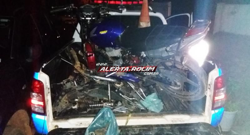 Polícia Militar recupera mais 05 motocicletas roubadas em Rolim de Moura