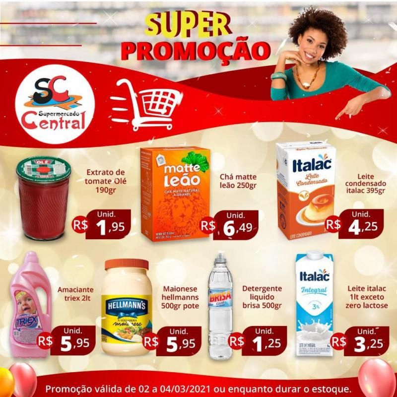 Promoção Supermercado Central, em Rolim de Moura Promoção Supermercado Central, em Rolim de Moura