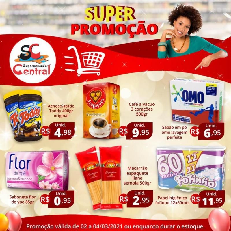 Promoção Supermercado Central, em Rolim de Moura Promoção Supermercado Central, em Rolim de Moura