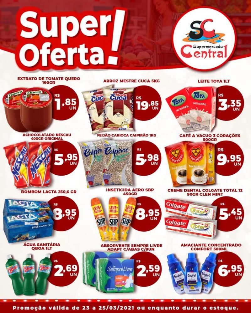 Promoção Supermercado Central, em Rolim de Moura Promoção Supermercado Central, em Rolim de Moura