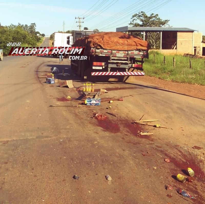 Colisão entre dois caminhões é registrada nesta sexta-feira em Rolim de Moura Colisão entre dois caminhões é registrada nesta sexta-feira em Rolim de Moura