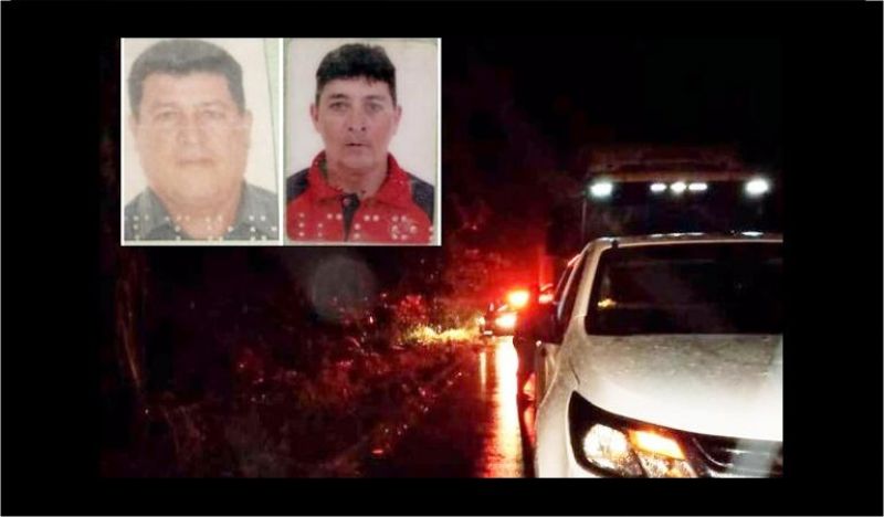 Dois irmãos, moradores de Ariquemes morrem em acidente entre caminhonete e caminhão na BR-364