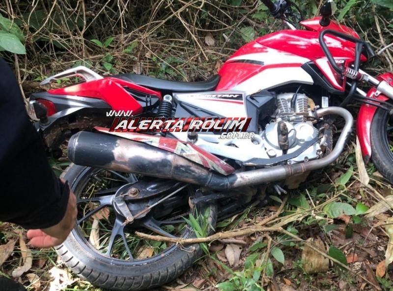 Duas motos roubadas são recuperadas pela Polícia Militar em Rolim de Moura Duas motos roubadas são recuperadas pela Polícia Militar em Rolim de Moura