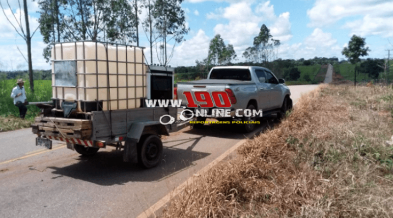 Pecuarista morre após caminhonete colidir na traseira de sua moto na RO-383 em Alta Floresta do Oeste Pecuarista morre após caminhonete colidir na traseira de sua moto na RO-383 em Alta Floresta do Oeste