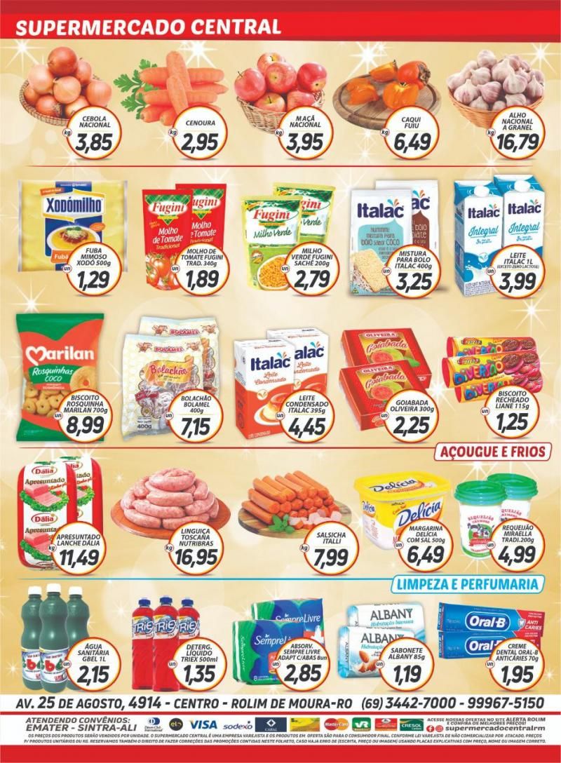 Promoção Supermercado Central, em Rolim de Moura; faça suas compras e concorra a 3 mil reais em dinheiro Promoção Supermercado Central, em Rolim de Moura; faça suas compras e concorra a 3 mil reais em dinheiro