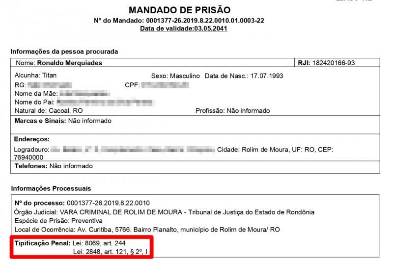 Acusados de roubos a pessoa em Rolim de Moura são presos pela Polícia Civil Acusados de roubos a pessoa em Rolim de Moura são presos pela Polícia Civil