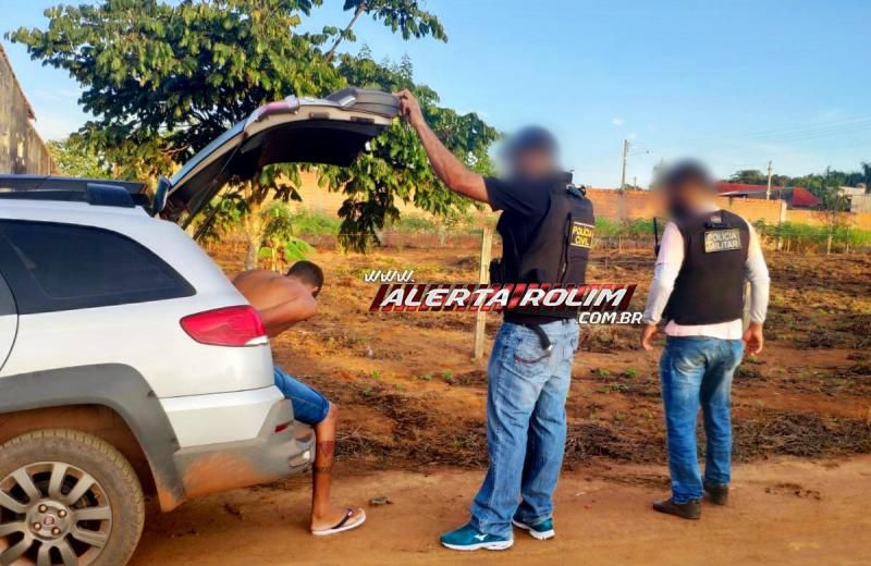 URGENTE - Casal acusado de roubos é preso durante trabalho em conjunto entre as Polícias Civil e Militar em Rolim de Moura URGENTE - Casal acusado de roubos é preso durante trabalho em conjunto entre as Polícias Civil e Militar em Rolim de Moura