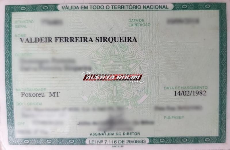 Homem morre em Alto Alegre dos Parecis e procura-se por familiares da vítima Homem morre em Alto Alegre dos Parecis e procura-se por familiares da vítima