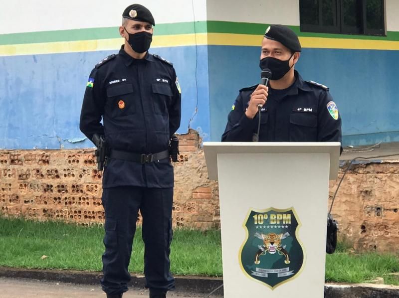 Policiais militares que realizaram relevantes serviços ao 4º Batalhão (Cacoal) e lotados atualmente no 10º Batalhão são homenageados Policiais militares que realizaram relevantes serviços ao 4º Batalhão (Cacoal) e lotados atualmente no 10º Batalhão são homenageados