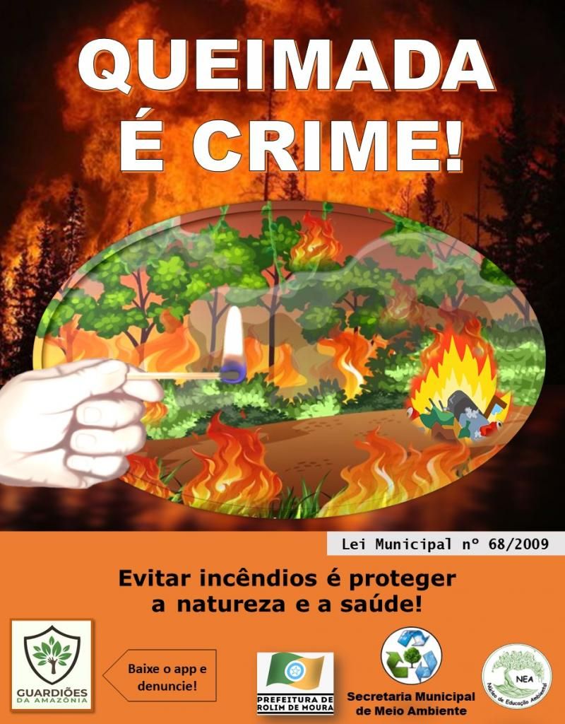 Semmaddu realiza carreata para alertar população de Rolim de Moura sobre proibição de queimadas Semmaddu realiza carreata para alertar população de Rolim de Moura sobre proibição de queimadas