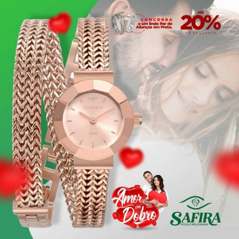 Aproveite descontos de até 20% na Ótica e Relojoaria Safira e compre o presente perfeito para seu amor Aproveite descontos de até 20% na Ótica e Relojoaria Safira e compre o presente perfeito para seu amor