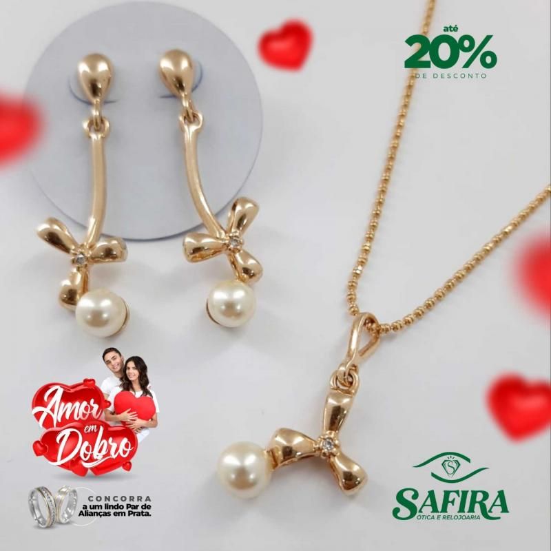 Aproveite descontos de até 20% na Ótica e Relojoaria Safira e compre o presente perfeito para seu amor Aproveite descontos de até 20% na Ótica e Relojoaria Safira e compre o presente perfeito para seu amor