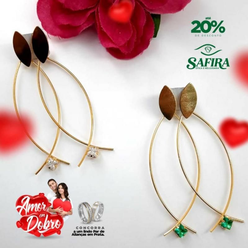 Aproveite descontos de até 20% na Ótica e Relojoaria Safira e compre o presente perfeito para seu amor Aproveite descontos de até 20% na Ótica e Relojoaria Safira e compre o presente perfeito para seu amor