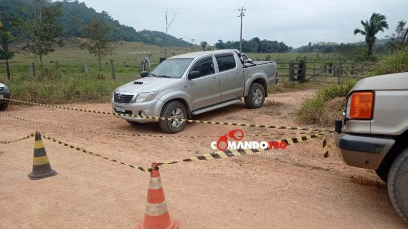 Avô e neta foram mortos a tiros nesta manhã em Nova Colina, distrito de Ji-Paraná Avô e neta foram mortos a tiros nesta manhã em Nova Colina, distrito de Ji-Paraná