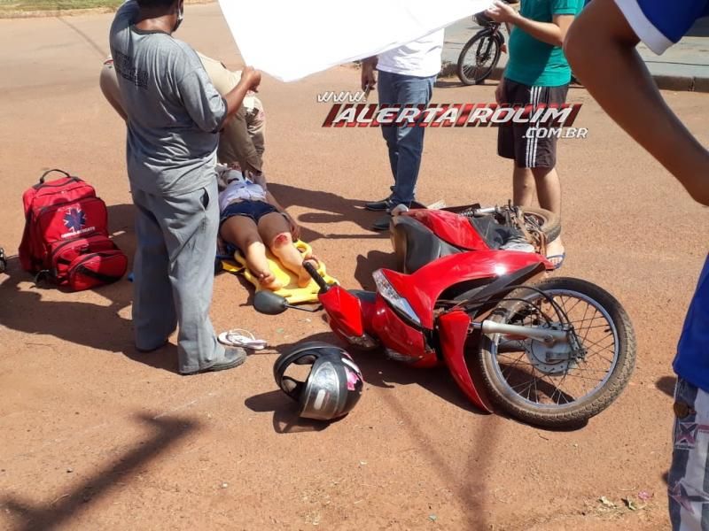 Em menos de uma semana, mais um condutor foge do local do acidente na Rua Jamari em Rolim de Moura Em menos de uma semana, mais um condutor foge do local do acidente na Rua Jamari em Rolim de Moura